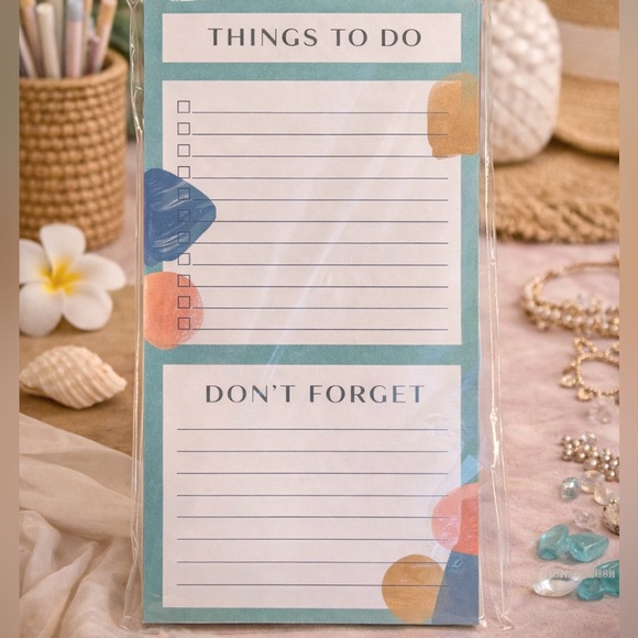 Colorful Things To Do Notepad - Picture 5 of 5